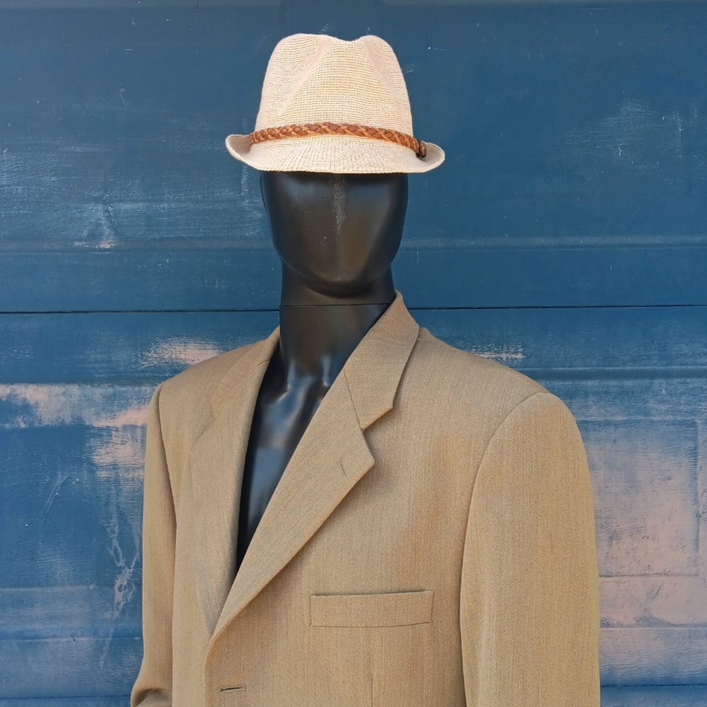 PAVONE MEN'S PURE WOOL BLAZER w/ZIGNONE LUXURY FABRIC